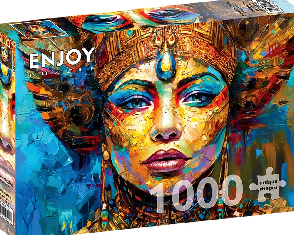 Enjoy - Legpuzzel - Keizerin van Kleuren - 1000 stukjes