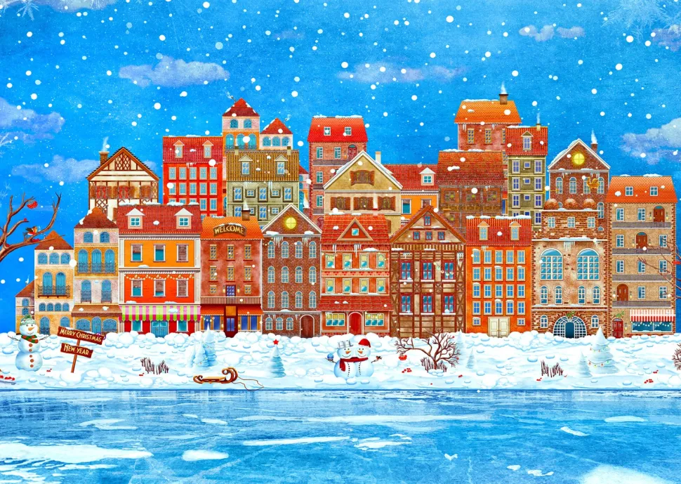 Enjoy - Legpuzzel - Klaar voor Kerstmis - 1000 stukjes
