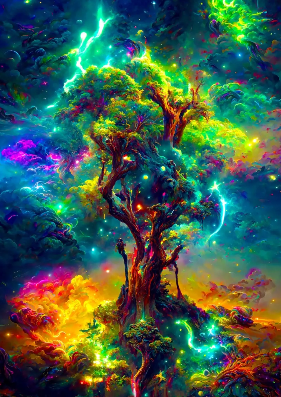 Enjoy - Legpuzzel - Kosmische Levensboom - 1000 stukjes