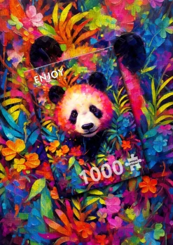 Enjoy - Legpuzzel - Speels Pandajong - 1000 stukjes