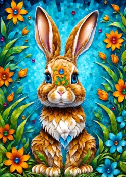 Enjoy - Legpuzzel - Tuinkonijn - 1000 stukjes