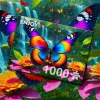 Enjoy - Legpuzzel - Vlinder in het Bos - 1000 stukjes