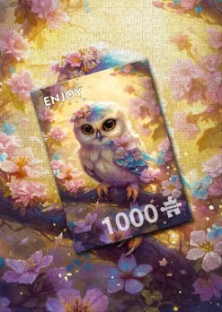 Enjoy - Legpuzzel - Vriendelijke Uil - 1000 stukjes