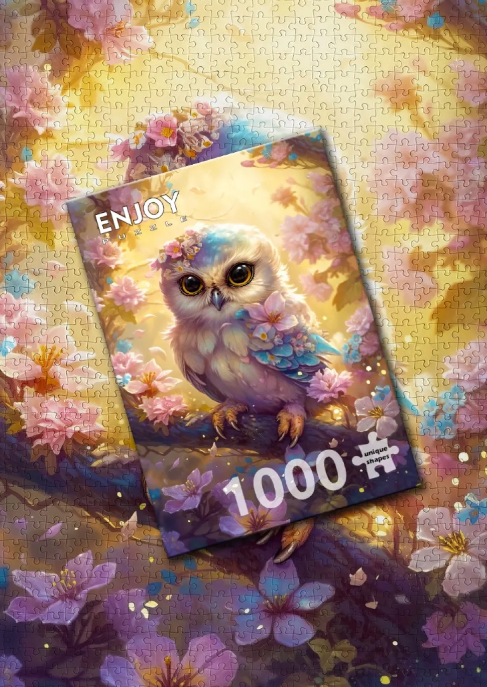 Enjoy - Legpuzzel - Vriendelijke Uil - 1000 stukjes