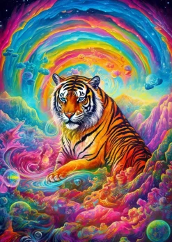 Enjoy - Legpuzzel - Waar de Tijger Heerst - 1000 stukjes