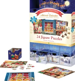 Eurographics - Legpuzzel - Advent 24x50 - 50 stukjes
