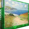 Eurographics - Legpuzzel - Strandweg Tussen de Korenvelden bij Pourville - 1000 stukjes