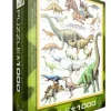 Eurographics - Legpuzzel - Dinosauriers Jura - 1000 stukjes