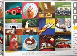 Eurographics - Legpuzzel - Funny Mice - 1000 stukjes