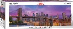 Eurographics - Legpuzzel - Brooklyn Bridge, New York - 1000 stukjes