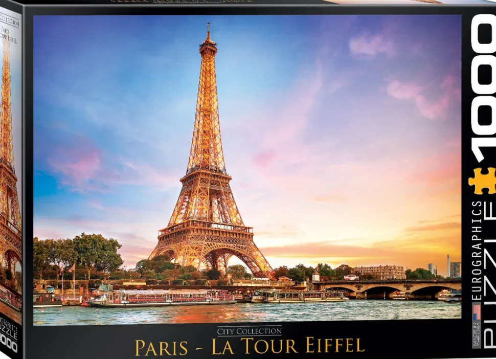 Eurographics - Legpuzzel - Eiffeltoren Parijs - 1000 stukjes