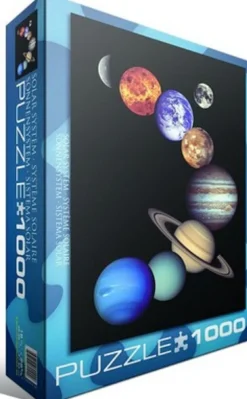 Eurographics - Legpuzzel - Het Zonnestelsel - 1000 stukjes