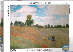 Eurographics - Legpuzzel - Claude Monet - Klaprozen - 1000 stukjes