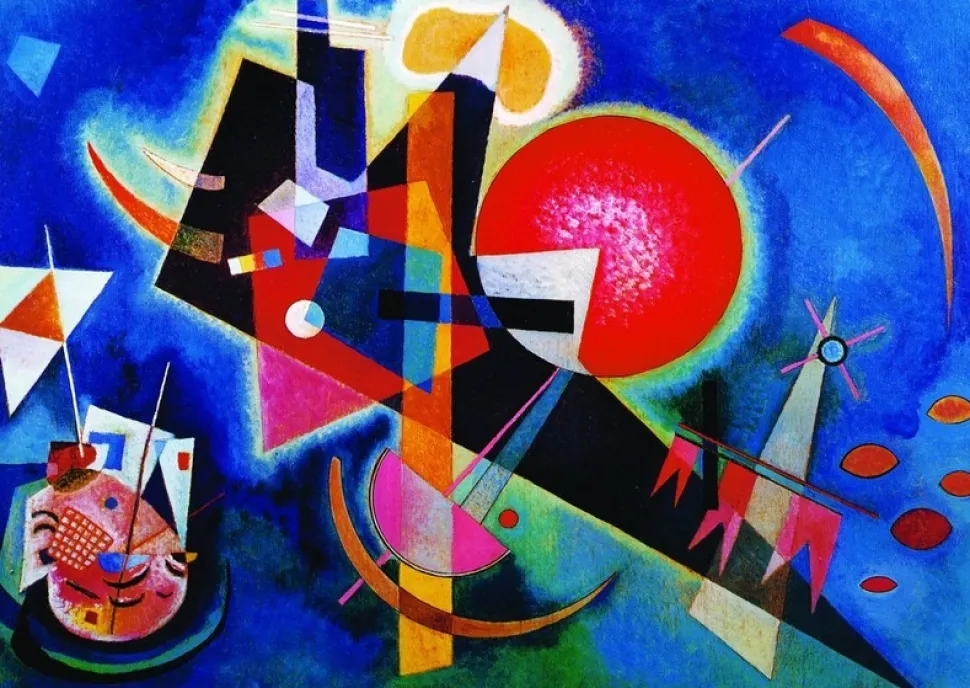 Eurographics - Legpuzzel - Kandinsky: In Blauw - 1000 stukjes
