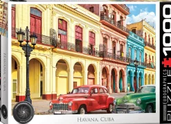 Eurographics - Legpuzzel - Havana Cuba - 1000 stukjes