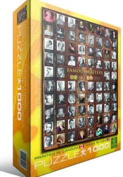 Eurographics - Legpuzzel - Beroemde Schrijvers - 1000 stukjes