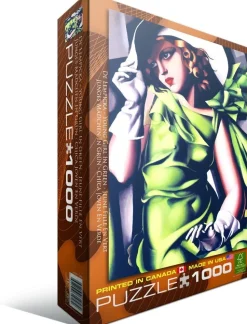 Eurographics - Legpuzzel - Jong Meisje in het Groen - 1000 stukjes