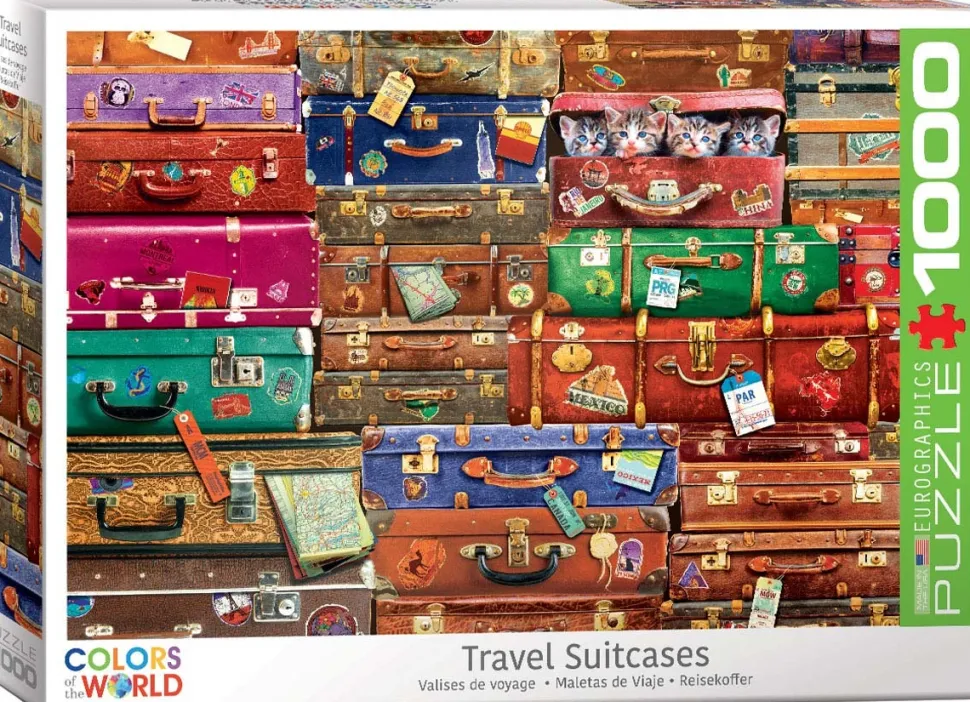 Eurographics - Legpuzzel - Reiskoffer - 1000 stukjes
