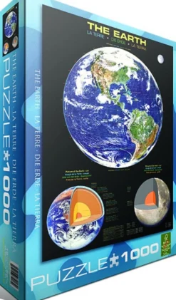 Eurographics - Legpuzzel - De Aarde - 1000 stukjes