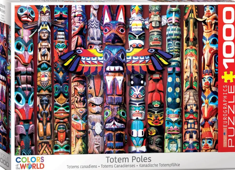 Eurographics - Legpuzzel - Totempalen - 1000 stukjes