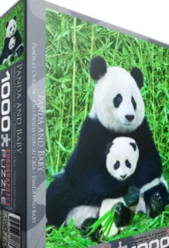 Eurographics - Legpuzzel - Panda Familie - 1000 stukjes