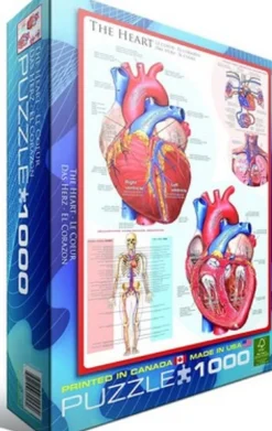 Eurographics - Legpuzzel - Het Hart - 1000 stukjes