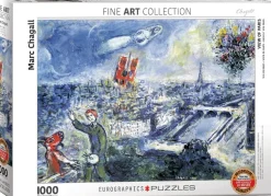 Eurographics - Legpuzzel - Marc Chagall - Abstract Parijs - 1000 stukjes