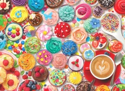 Eurographics - Legpuzzel in Bewaarblik - Cupcake Feest - 1000 stukjes