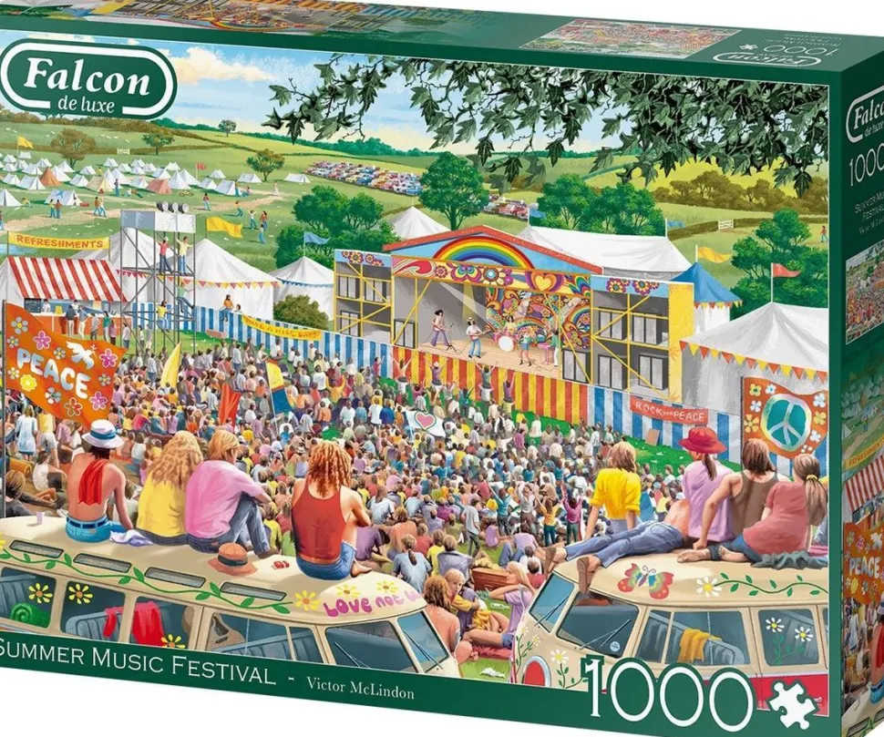 Falcon de Luxe - Legpuzzel - Summer Music Festival - 1000 stukjes