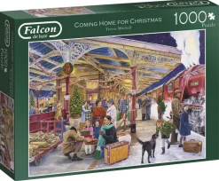 Falcon de Luxe - Legpuzzel - Coming Home for Christmas - 1000 stukjes
