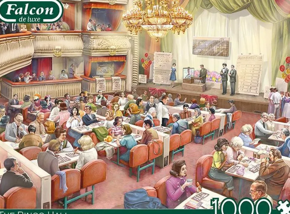 Falcon de Luxe - Legpuzzel - The Bingo Hall - 1000 stukjes
