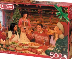 Falcon de Luxe - Legpuzzel - Festive Feast - 500 stukjes