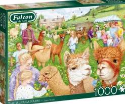 Falcon de Luxe - Legpuzzel - The Alpaca Farm - 1000 stukjes