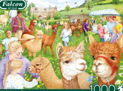 Falcon de Luxe - Legpuzzel - The Alpaca Farm - 1000 stukjes