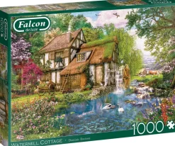 Falcon de Luxe - Legpuzzel - Watermill Cottage - 1000 stukjes