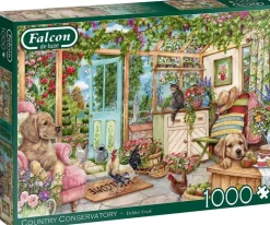 Falcon de Luxe - Legpuzzel - Country Conservatory - 1000 stukjes