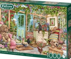 Falcon de Luxe - Legpuzzel - Country Conservatory - 1000 stukjes