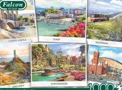 Falcon de Luxe - Legpuzzel - Welcome to Wales - 1000 stukjes