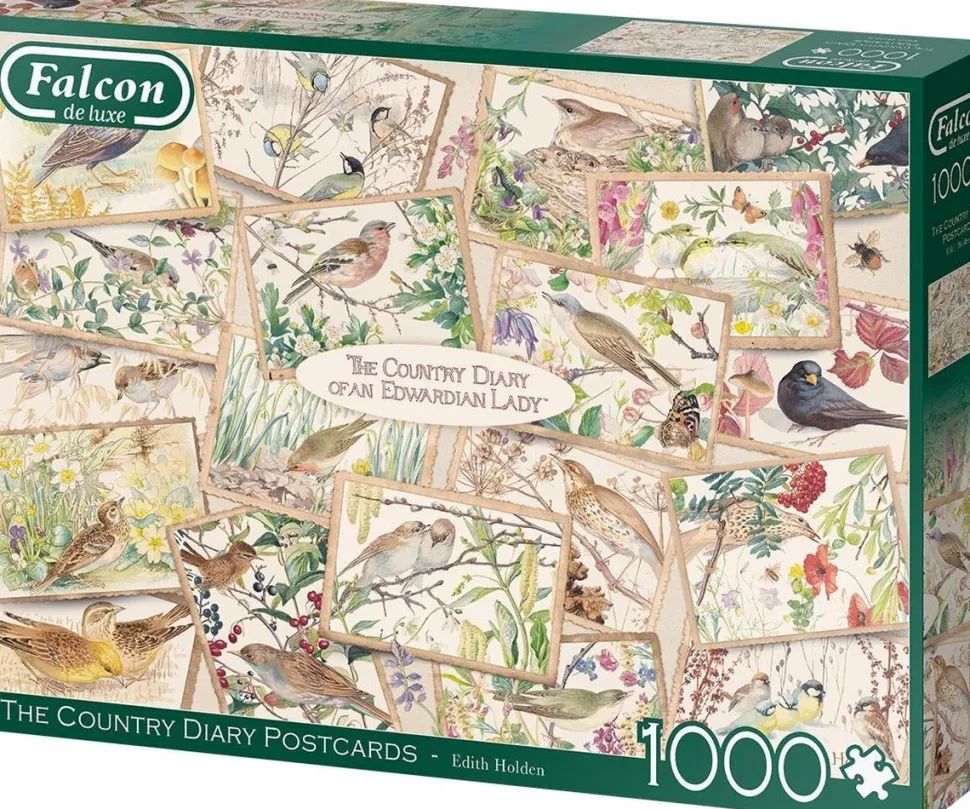 Falcon de Luxe - Legpuzzel - The Country Diary 4 Seasons - 1000 stukjes