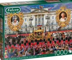Falcon de Luxe - Legpuzzel - The Queen's Platinum Jubilee - 1000 stukjes