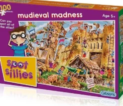Gibsons - Legpuzzel - Mudieval Madness - 100 stukjes