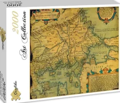 Grafika - Legpuzzel - Carte de la Thrace Antique indiquant la Province dÃƒâ€°urope, IVe SiÃƒÂ¨cle - 2000 stukjes