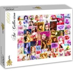 Grafika - Legpuzzel - Collage Vrouwen - 1000 stukjes