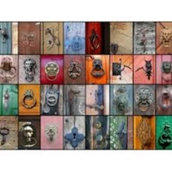 Grafika - Legpuzzel - Collage Deurknoppen - 1000 stukjes