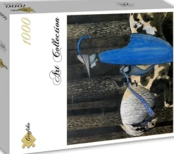 Grafika - Legpuzzel - De Prins en Tomten rijden door het Woud - 1000 stukjes