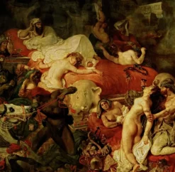 Grafika - Legpuzzel - De Dood van Sardanapalus - 1500 stukjes