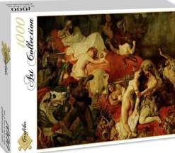 Grafika - Legpuzzel - De Dood van Sardanapalus - 1000 stukjes