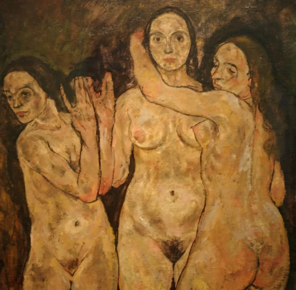 Grafika - Legpuzzel - Drie Staande Vrouwen - 1500 stukjes