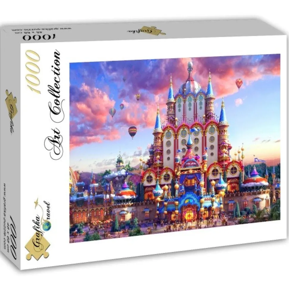 Grafika - Legpuzzel - Fairyland - Roze - - 1000 stukjes
