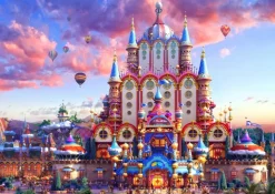 Grafika - Legpuzzel - Fairyland - Roze - - 1000 stukjes